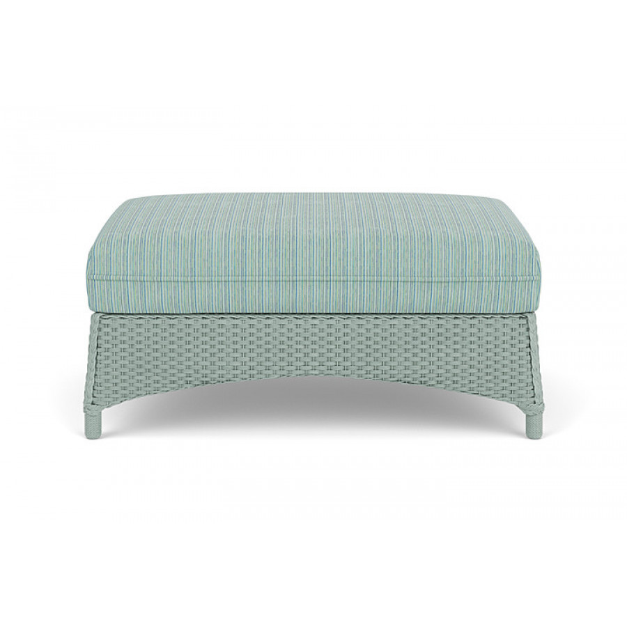 Lloyd Flanders™ Mandalay Large Ottoman - Sea Glass