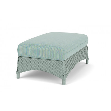 Lloyd Flanders™ Mandalay Large Ottoman - Sea Glass