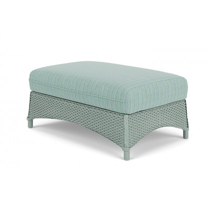 Lloyd Flanders™ Mandalay Large Ottoman - Sea Glass