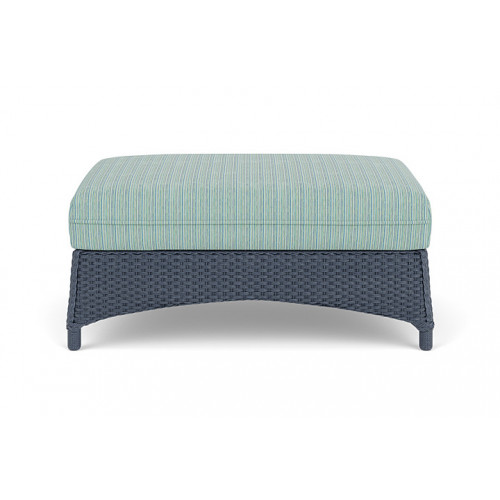 Lloyd Flanders™ Mandalay Large Ottoman - Denim Blue