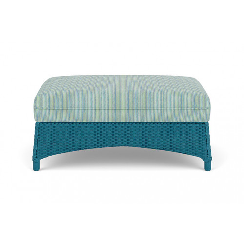 Lloyd Flanders™ Mandalay Large Ottoman - Peacock