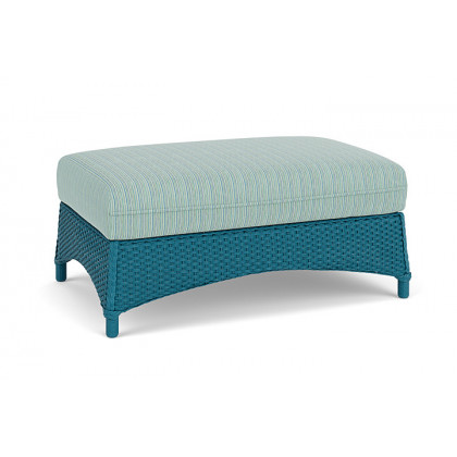Lloyd Flanders™ Mandalay Large Ottoman - Peacock