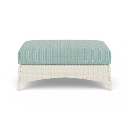 Lloyd Flanders™ Mandalay Large Ottoman - Ivory