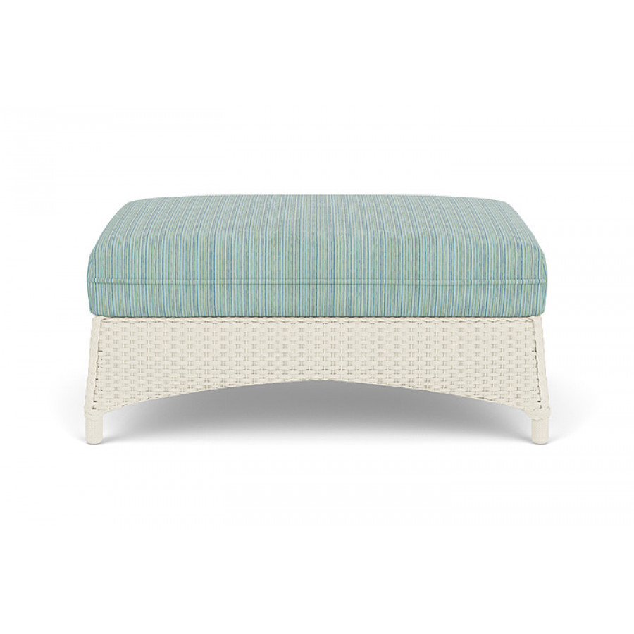 Lloyd Flanders™ Mandalay Large Ottoman - Ivory