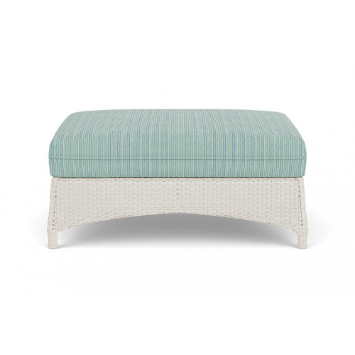 Lloyd Flanders™ Mandalay Large Ottoman - Antique White