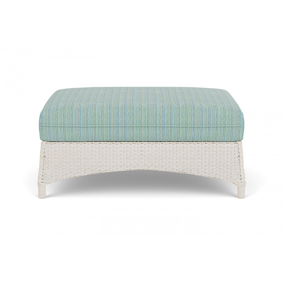 Lloyd Flanders™ Mandalay Large Ottoman - Antique White