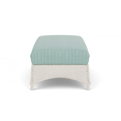 Lloyd Flanders™ Mandalay Large Ottoman - Antique White