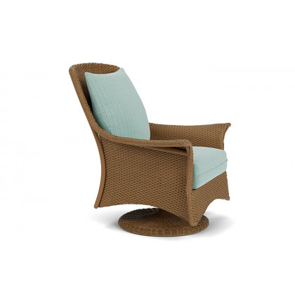 Lloyd Flanders™ Mandalay Swivel Rocker Lounge Chair - Hickory