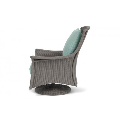 Lloyd Flanders™ Mandalay Swivel Rocker Lounge Chair - Pewter