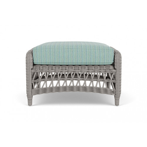 Lloyd Flanders™ Mackinac Ottoman - Unearth Dew