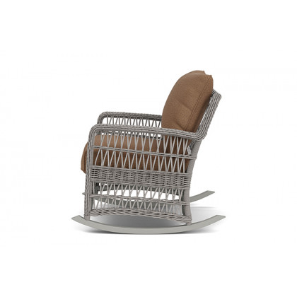 Lloyd Flanders™ Mackinac Lounge Rocker - Canvas Natural