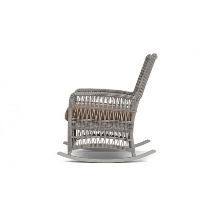 Lloyd Flanders™ Mackinac High Back Porch Rocker - Canvas Natural