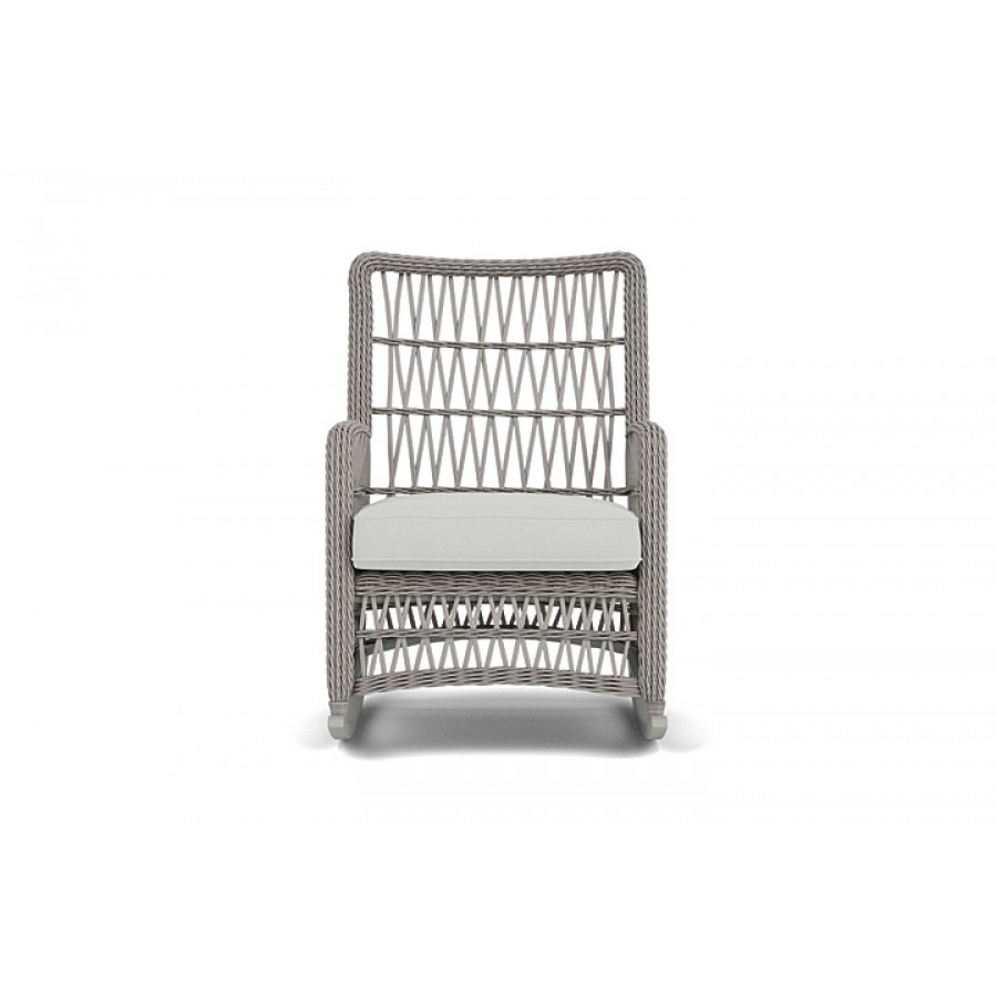 Lloyd Flanders™ Mackinac High Back Porch Rocker - Loveboat Mint