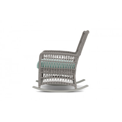 Lloyd Flanders™ Mackinac High Back Porch Rocker - Unearth Dew