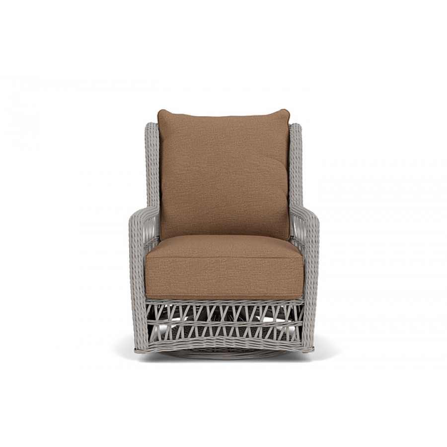 Lloyd Flanders™ Mackinac High Back Swivel Glider Lounge Chair - Canvas Natural