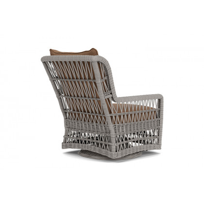 Lloyd Flanders™ Mackinac High Back Swivel Glider Lounge Chair - Canvas Natural