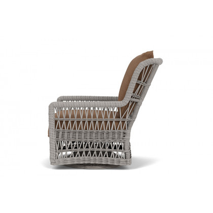 Lloyd Flanders™ Mackinac High Back Swivel Glider Lounge Chair - Canvas Natural