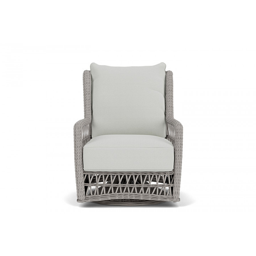 Lloyd Flanders™ Mackinac High Back Swivel Glider Lounge Chair - Loveboat Mint