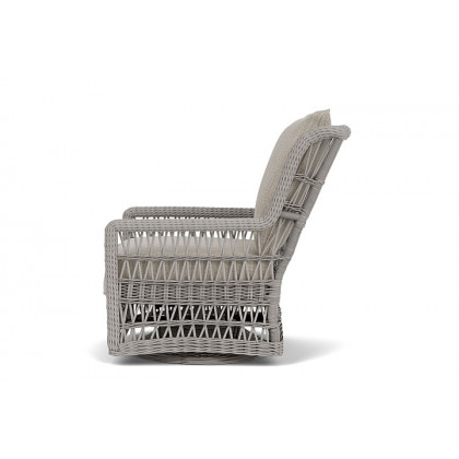 Lloyd Flanders™ Mackinac High Back Swivel Glider Lounge Chair - Callen Celadon