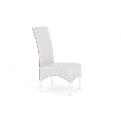 Lloyd Flanders™ Loom High Back Armless Dining Chair - White