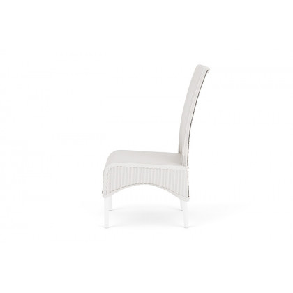 Lloyd Flanders™ Loom High Back Armless Dining Chair - White