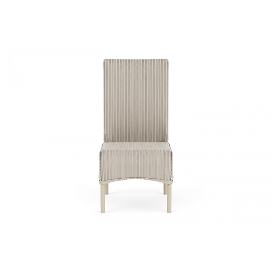 Lloyd Flanders™ Loom High Back Armless Dining Chair - Linen