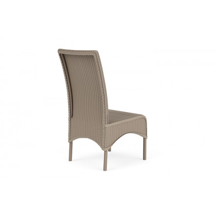 Lloyd Flanders™ Loom High Back Armless Dining Chair - French Beige