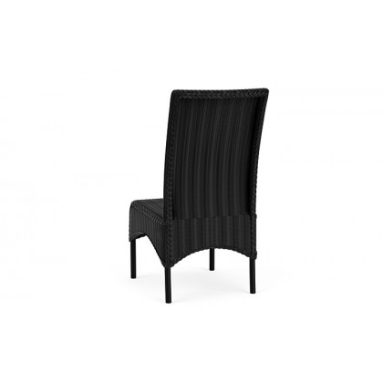 Lloyd Flanders™ Loom High Back Armless Dining Chair - Ebony