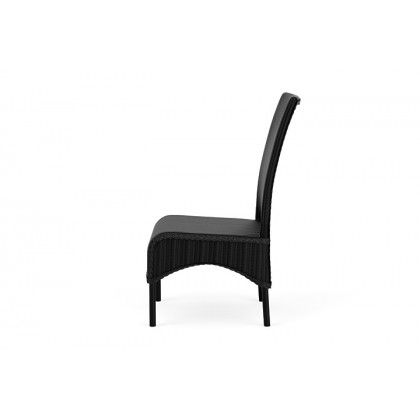 Lloyd Flanders™ Loom High Back Armless Dining Chair - Ebony