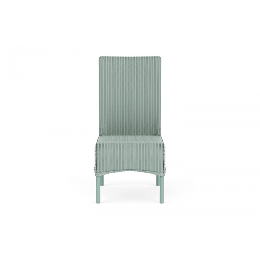 Lloyd Flanders™ Loom High Back Armless Dining Chair - Sea Glass