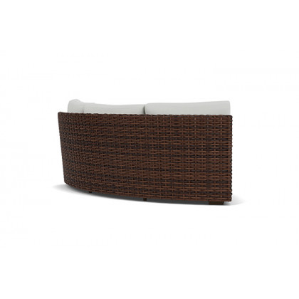 Lloyd Flanders™ Contempo Curved Sectional Sofa - Loveboat Mint