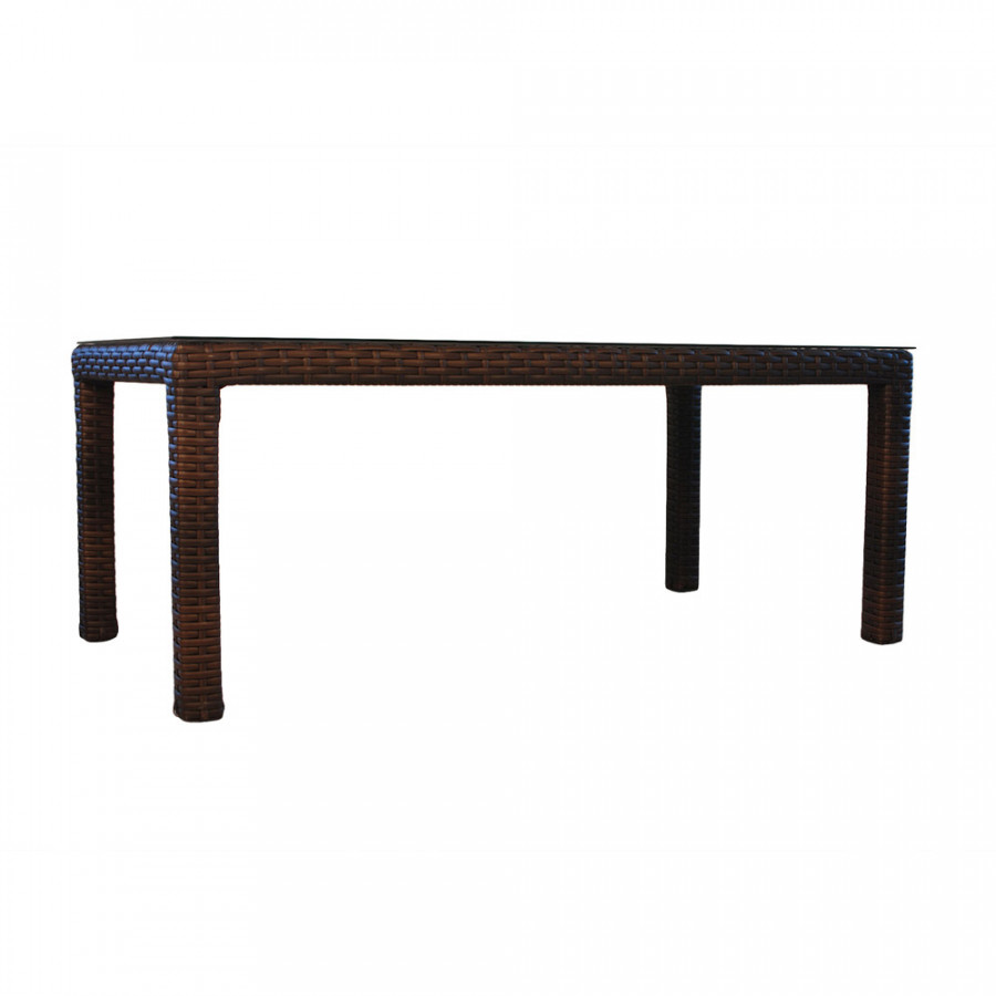 Lloyd Flanders - Contempo 72" Rectangular Umbrella Dining Table