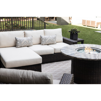 Lloyd Flanders - Contempo 48" Round Fire Table