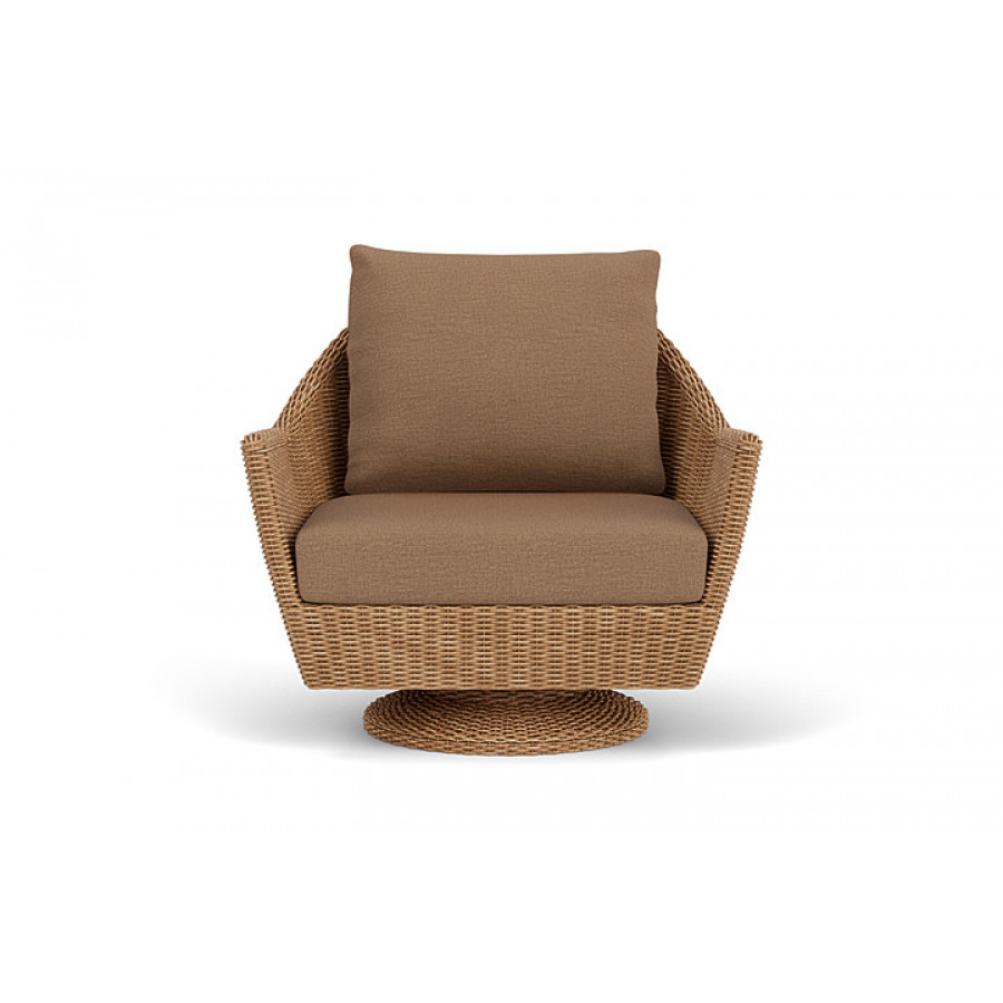 Lloyd Flanders™ Tobago Swivel Rocker Lounge Chair - Canvas Natural