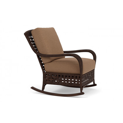 Lloyd Flanders™ Haven Lounge Rocker - Canvas Natural