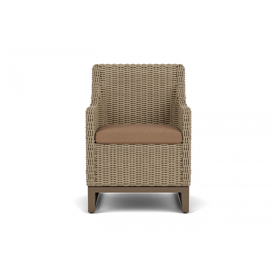 Lloyd Flanders™ Milan Dining Armchair - Canvas Natural