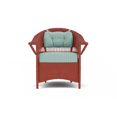 Lloyd Flanders™ Nantucket Dining Armchair - Terracotta