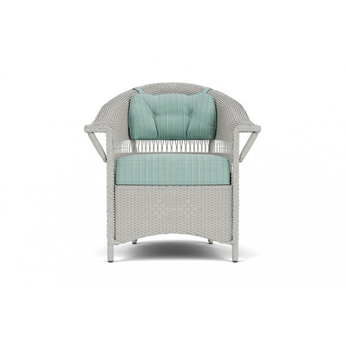 Lloyd Flanders™ Nantucket Dining Armchair - Platinum