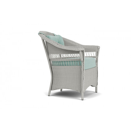 Lloyd Flanders™ Nantucket Dining Armchair - Platinum
