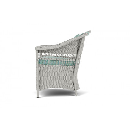 Lloyd Flanders™ Nantucket Dining Armchair - Platinum