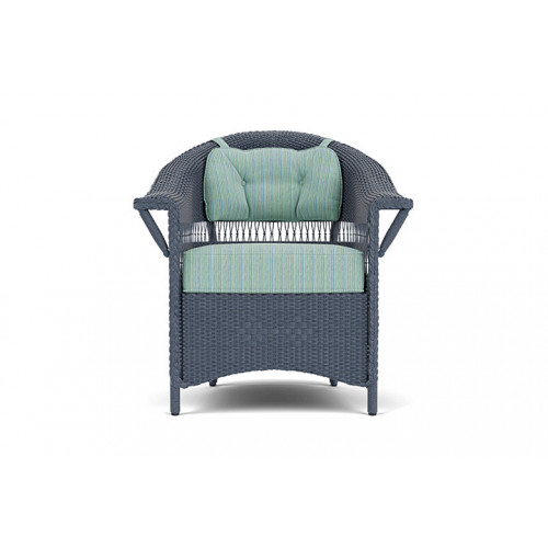Lloyd Flanders™ Nantucket Dining Armchair - Denim Blue