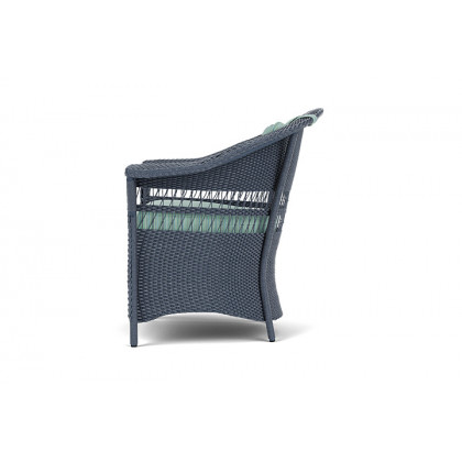 Lloyd Flanders™ Nantucket Dining Armchair - Denim Blue