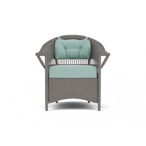 Lloyd Flanders™ Nantucket Dining Armchair - Pewter