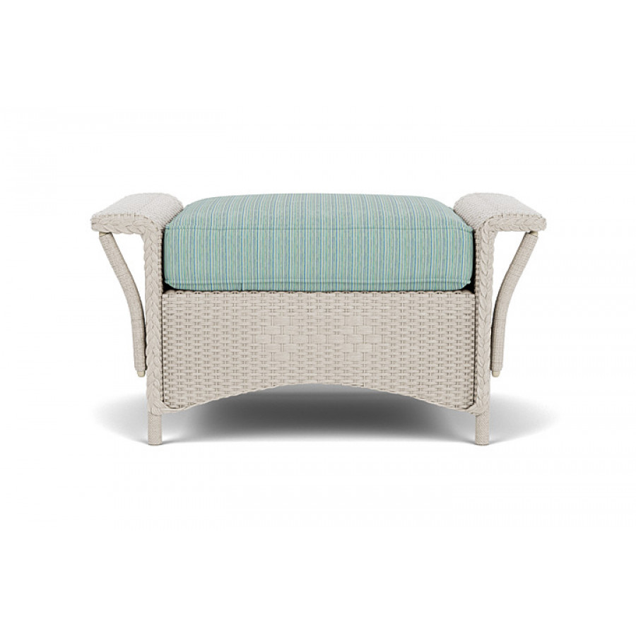 Lloyd Flanders™ Nantucket Ottoman  - Linen