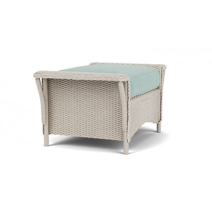 Lloyd Flanders™ Nantucket Ottoman  - Linen