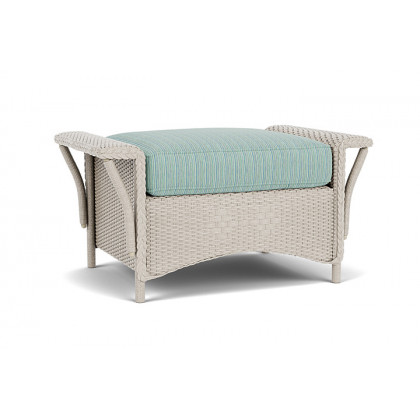 Lloyd Flanders™ Nantucket Ottoman  - Linen