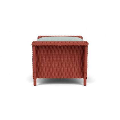 Lloyd Flanders™ Nantucket Ottoman  - Terracotta