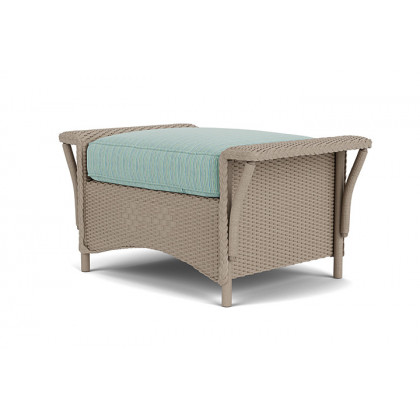 Lloyd Flanders™ Nantucket Ottoman  - French Beige