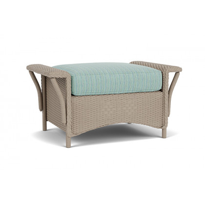 Lloyd Flanders™ Nantucket Ottoman  - French Beige