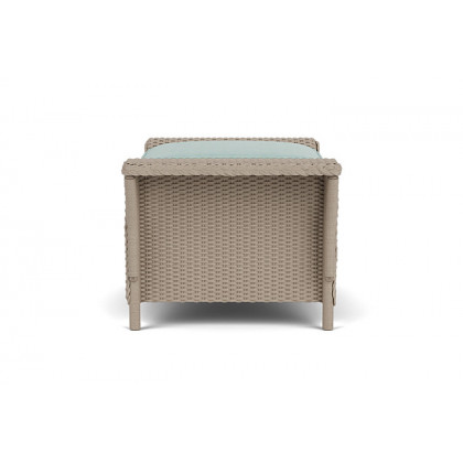 Lloyd Flanders™ Nantucket Ottoman  - French Beige